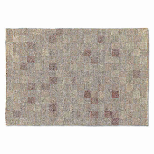 Baxton Studio Barbon Modern and Contemporary Ivory and Beige Handwoven PET Yarn Indoor and Outdoor Area Rug 187-11857-Zoro - main